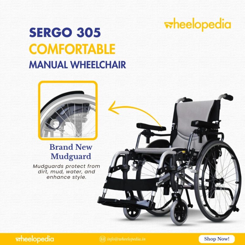 Sergo 305 Lightweight Aluminium Wheelchair