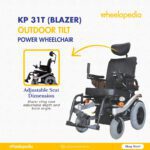 KP 31T Blazer Outdoor Tilt Electric Wheelchair KP 31T Blazer Outdoor Tilt Electric Wheelchair