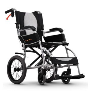 Ergolite Aluminium S-Ergo Seating Foldable Travel Wheelchair
