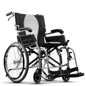 Ergolite 2 Aluminium S-Ergo Seating Foldable Travel Wheelchair