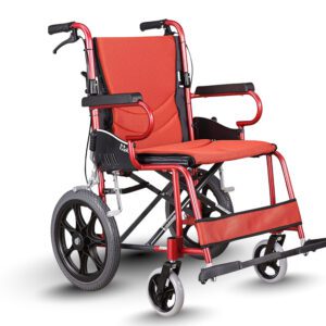 KM-2500 Aluminium Foldable Light Weight Travel Wheelchair