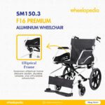 SM150.3 F16 Premium Aluminium Wheelchair