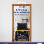 Eflexx F20 Aluminium Lithium Folding Powered Wheelchair