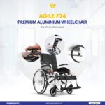 Agile F 24 Premium Aluminium Wheelchair Agile F 24 Premium Aluminium Wheelchair