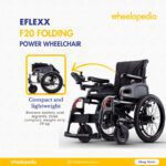 Eflexx F20 Aluminium Lithium Folding Powered Wheelchair