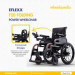 Eflexx F20 Aluminium Lithium Folding Powered Wheelchair