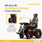 KP 45.5 TR Outdoor Tilt Recline Electric Wheelchair KP 45.5 TR Outdoor Tilt Recline Electric Wheelchair