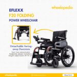 Eflexx F20 Aluminium Lithium Folding Powered Wheelchair