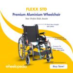 Flexx STD Aluminium Detachable Premium Manual Wheelchair Flexx STD Aluminium Detachable Premium Manual Wheelchair