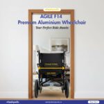 Agile F14 Aluminium Detachable Backrest Fold Light Wheelchair Agile F14 Aluminium Detachable Backrest Fold Light Wheelchair
