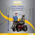 KP 45.5 TR Outdoor Tilt Recline Electric Wheelchair KP 45.5 TR Outdoor Tilt Recline Electric Wheelchair