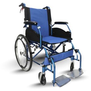 Aurora 6 Light Weight Aluminium Foldable Travel Wheelchair