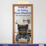 Ryder 30 Air Folding Power Wheelchair