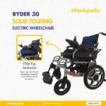 Ryder 30 Solid Folding Electric Wheelchair