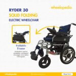 Ryder 30 Solid Folding Electric Wheelchair