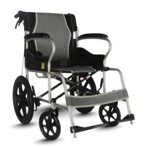 Ryder 1 Steel Light Foldable Attendant-Driven Manual Wheelchair