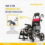 VIP 2 TR Premium Tilt and Recline Wheelchair