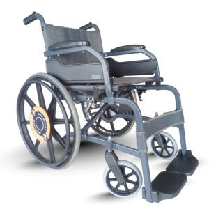 Champion 200 Steel Mag Elliptical Foldable Manual Wheelchair