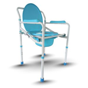 Aqua 2 Steel Foldable Injection Moulded Commode Chair