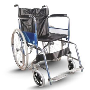 Fighter C Steel Chrome Foldable Manual Wheelchair