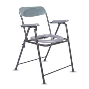 Ryder 210 RC Foldable Toilet Chair for Patients & Elderly Care