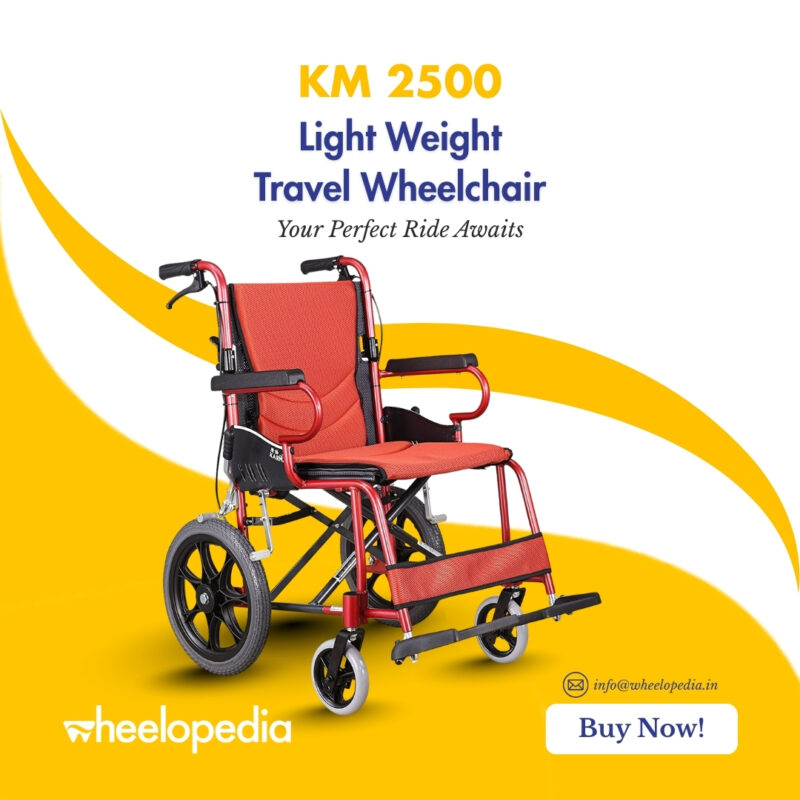 Lightweight Travel Wheelchair