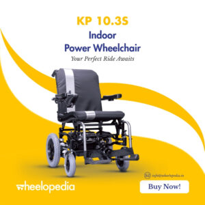 Foldable Indoor Power Wheelchair