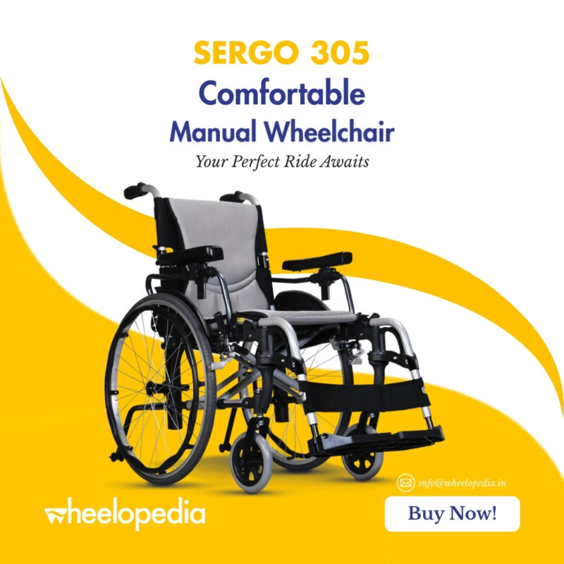 Sergo 305 Lightweight Aluminium Wheelchair