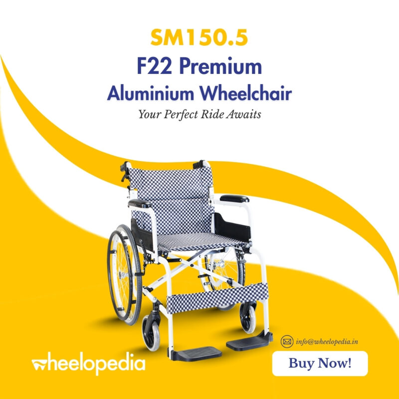 SM150.5 F22 Premium Aluminium Wheelchair