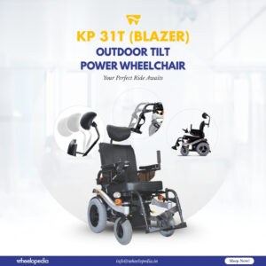 KP 31T Blazer Outdoor Tilt Electric Wheelchair