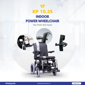 Foldable Indoor Power Wheelchair