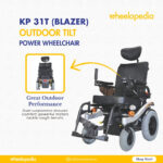 KP 31T Blazer Outdoor Tilt Electric Wheelchair KP 31T Blazer Outdoor Tilt Electric Wheelchair