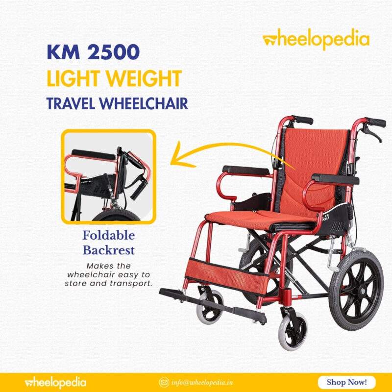 Lightweight Travel Wheelchair