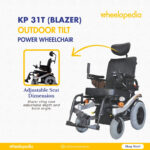 KP 31T Blazer Outdoor Tilt Electric Wheelchair KP 31T Blazer Outdoor Tilt Electric Wheelchair