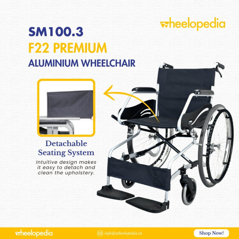 SM100.3 F22 Premium Aluminium Wheelchair