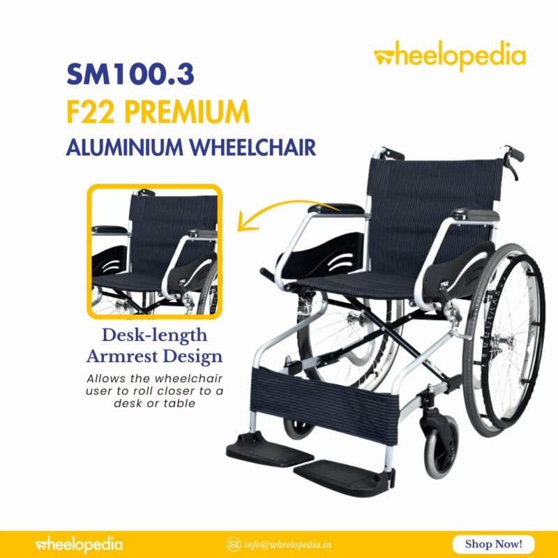 SM100.3 F22 Premium Aluminium Wheelchair