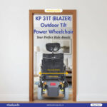 KP 31T Blazer Outdoor Tilt Electric Wheelchair KP 31T Blazer Outdoor Tilt Electric Wheelchair