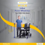 Foldable Indoor Power Wheelchair Foldable Indoor Power Wheelchair