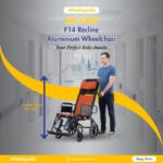 KM 5000 F14 Aluminium Recline With Headrest Manual Wheelchair