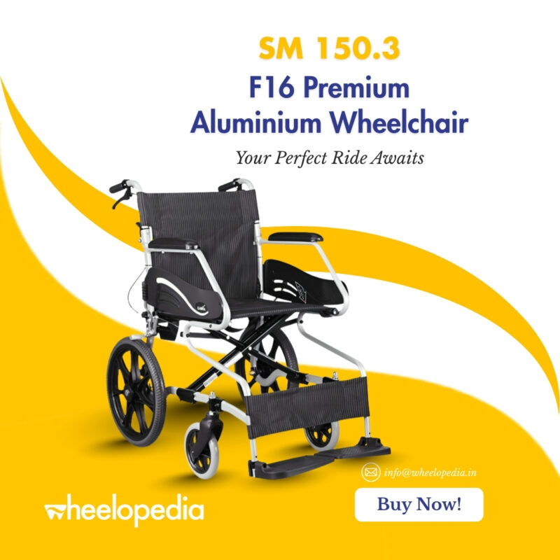 SM150.3 F16 Premium Aluminium Wheelchair