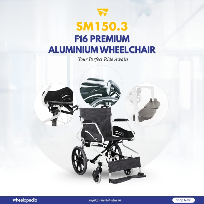 SM150.3 F16 Premium Aluminium Wheelchair