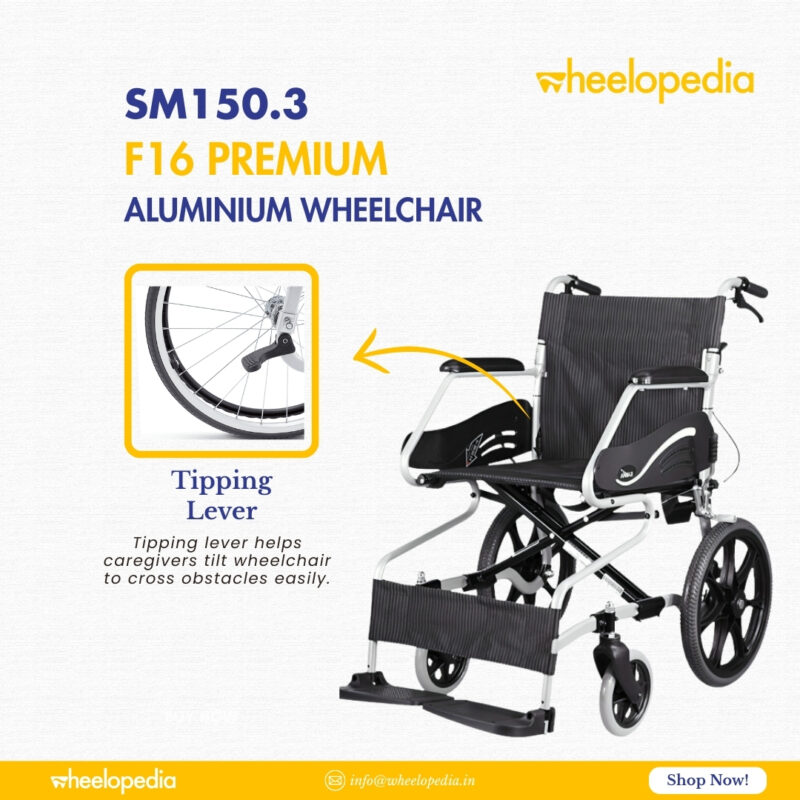 SM150.3 F16 Premium Aluminium Wheelchair