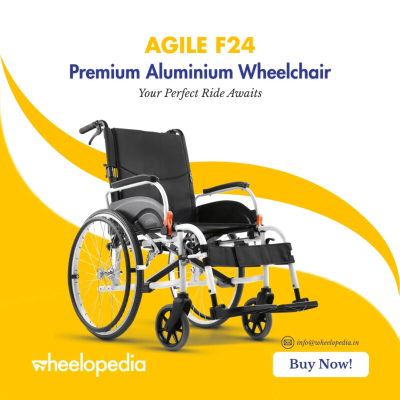 Agile F 24 Premium Aluminium Wheelchair