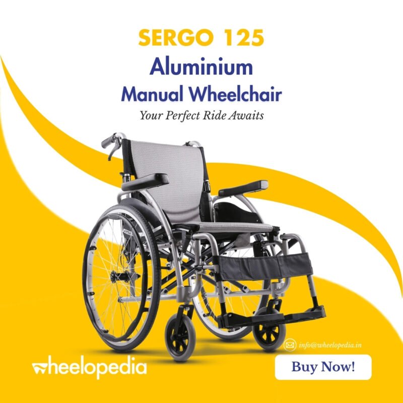 Sergo 125 Aluminium Manual Wheelchair