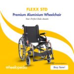 Flexx STD Aluminium Detachable Premium Manual Wheelchair Flexx STD Aluminium Detachable Premium Manual Wheelchair