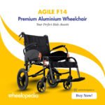 Agile F14 Aluminium Detachable Backrest Fold Light Wheelchair Agile F14 Aluminium Detachable Backrest Fold Light Wheelchair