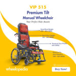 VIP 515 Premium Tilt Manual Wheelchair VIP 515 Premium Tilt Manual Wheelchair