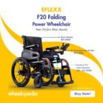 Eflexx F20 Aluminium Lithium Folding Powered Wheelchair