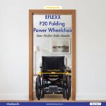 Eflexx F20 Aluminium Lithium Folding Powered Wheelchair
