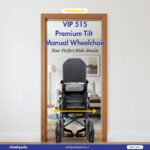 11 VIP 515 Premium Tilt Manual Wheelchair
